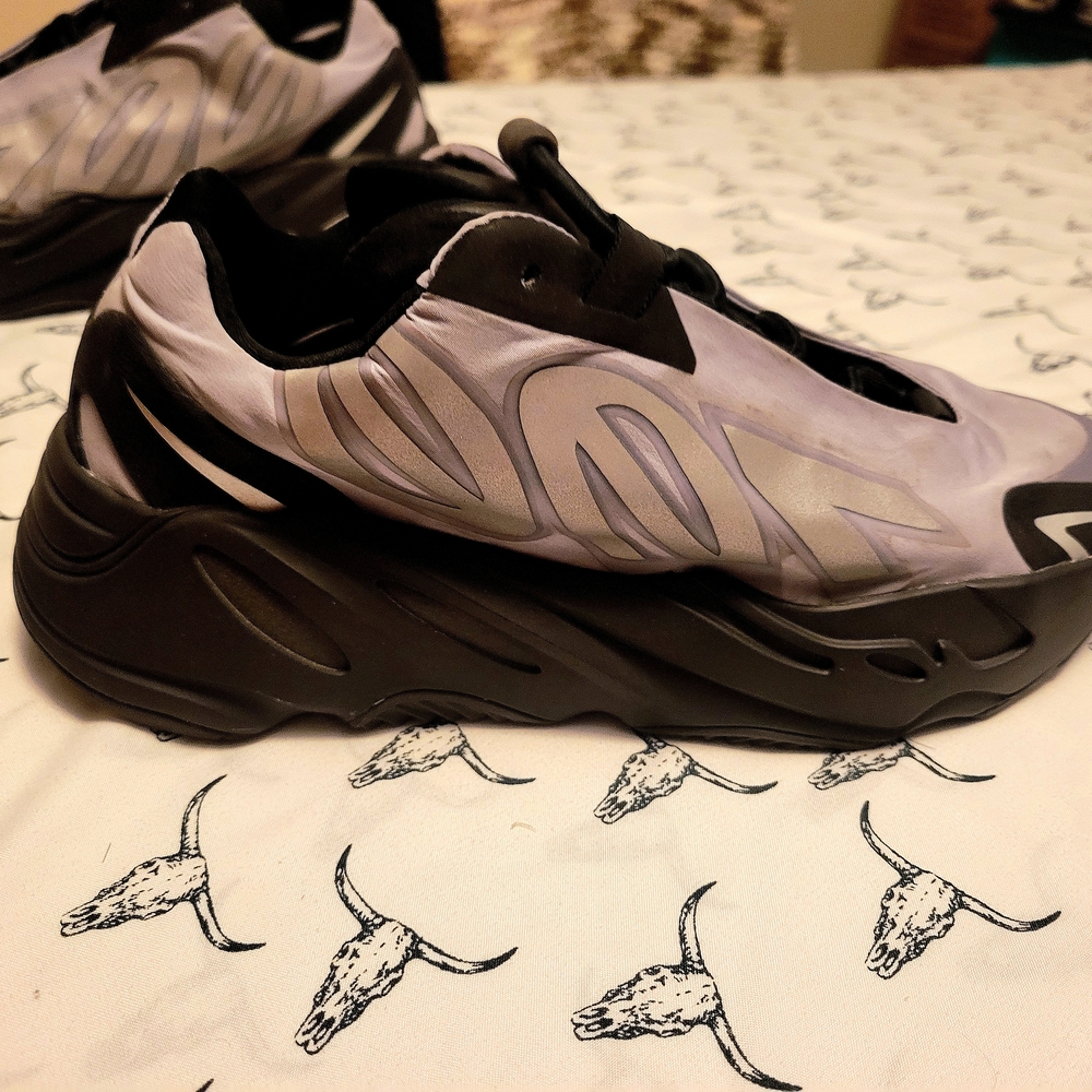 Yeezy Black and Gray Sneakers